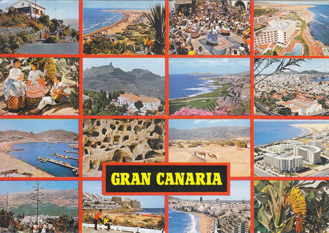 Postal 60774: Varias vistas (Gran Canaria)
