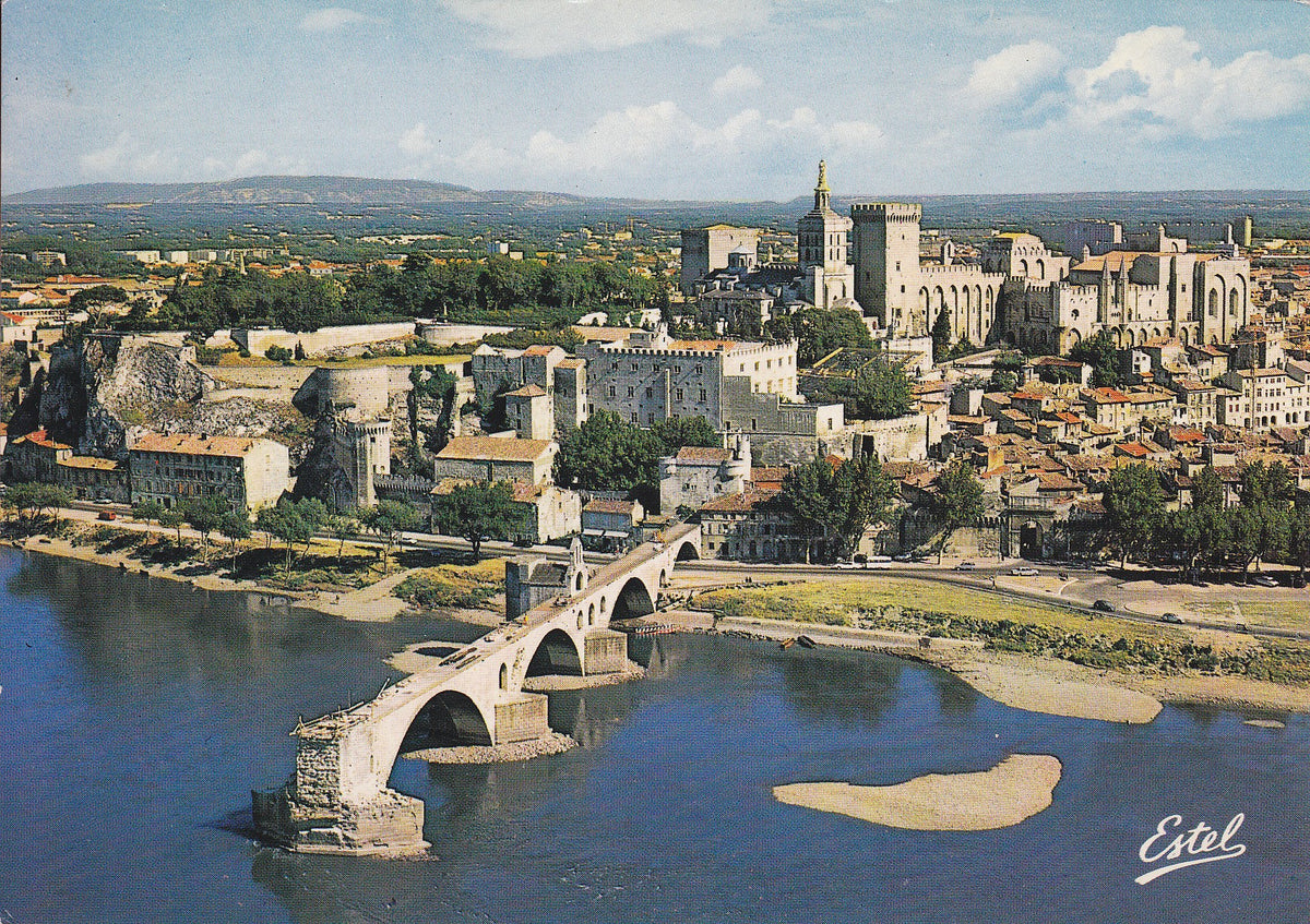 Postal 60782: Las ruinas del puente San Benezet (Aviñon)