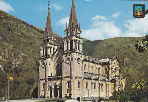 Postal 60783: Primera coleccion de catedrales. Basilica Covandonga (Asturias)