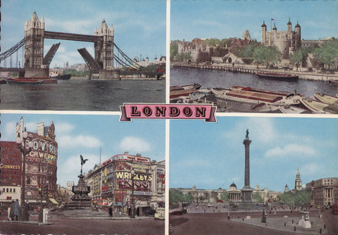 Postal 60785: Varias vistas (Londres)