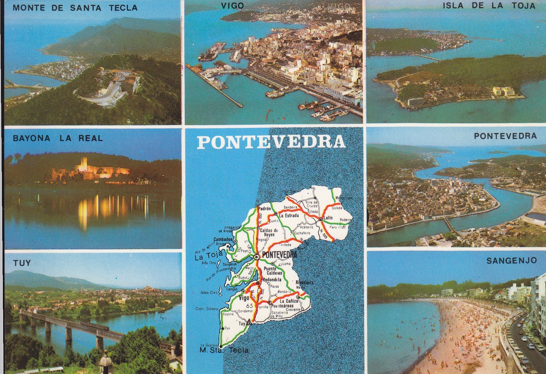 Postal 60798: Varios motivos. (Pontevedra)