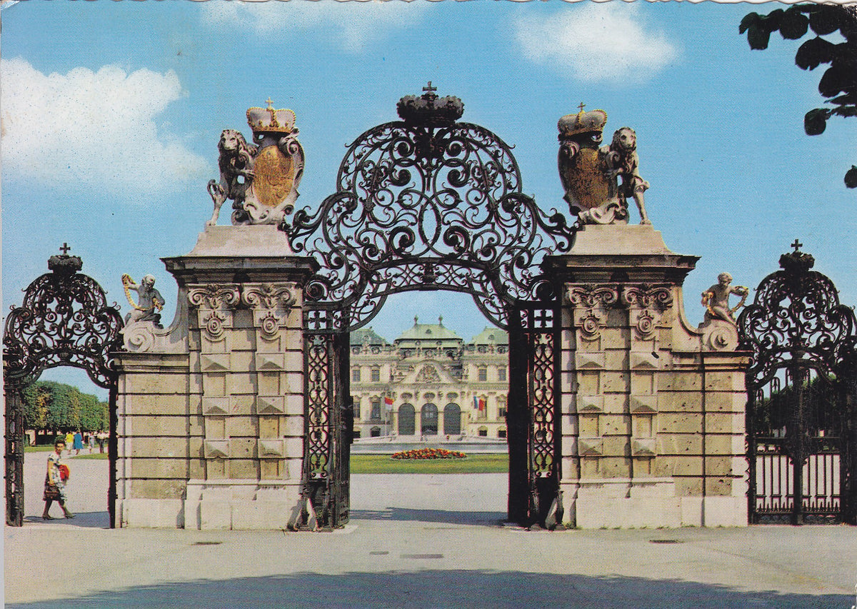 Postal 60806:  Palacio de Belvedere. Viena