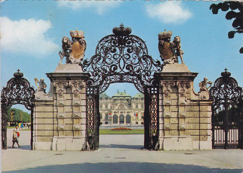 Postal 60806:  Palacio de Belvedere. Viena