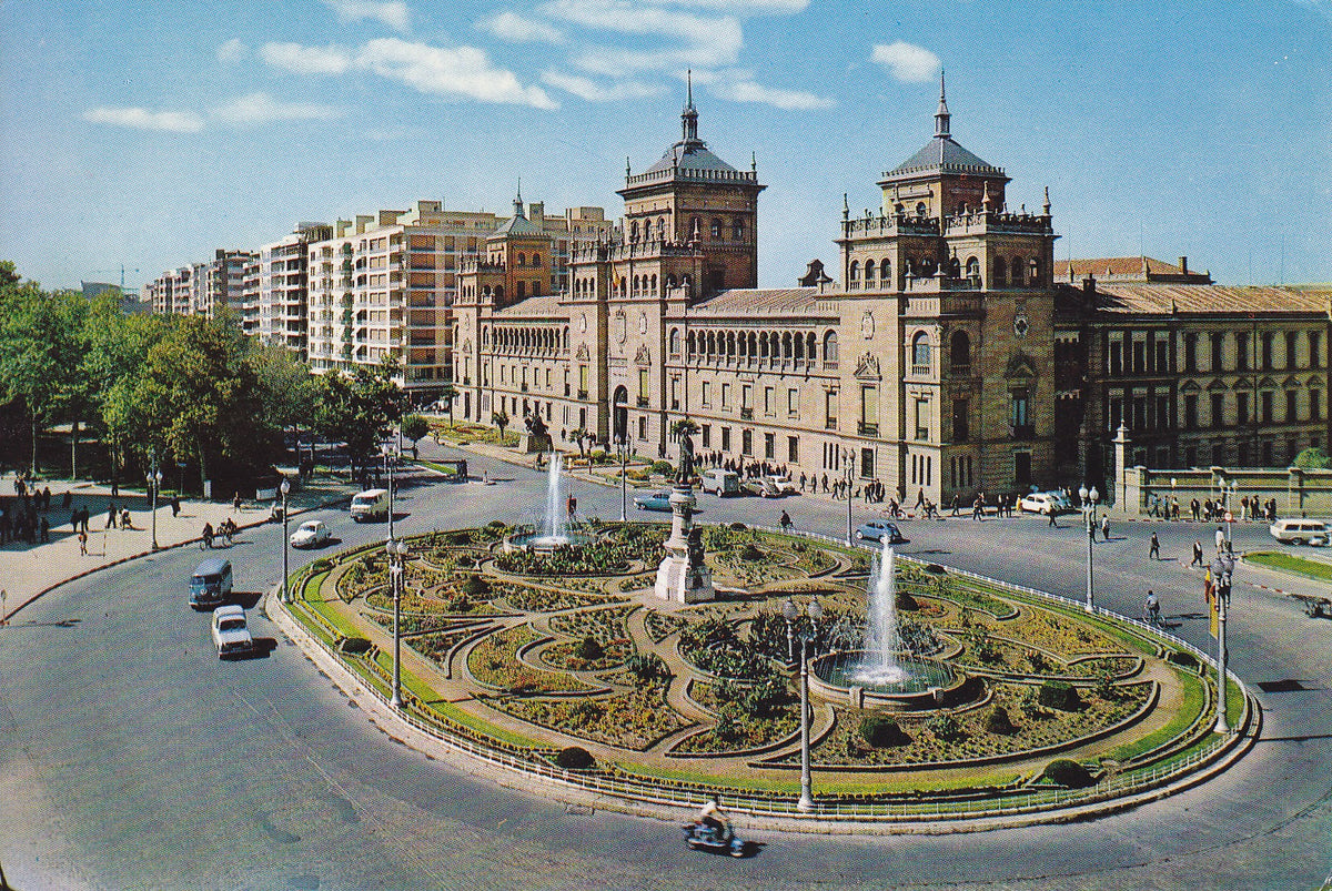 Postal 60836: Plaza de Zorrilla. Valladolid
