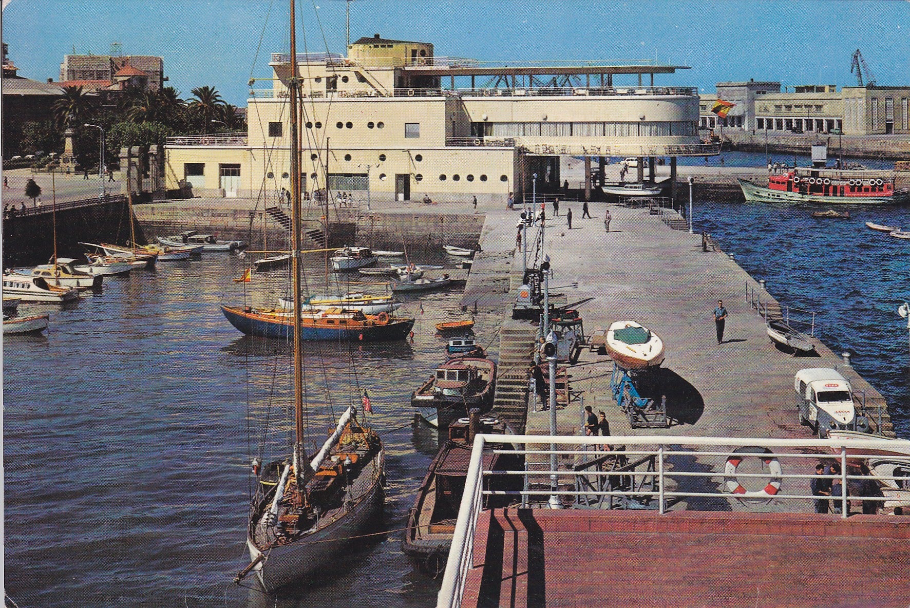 Postal 60838: Real club nauticio. Vigo