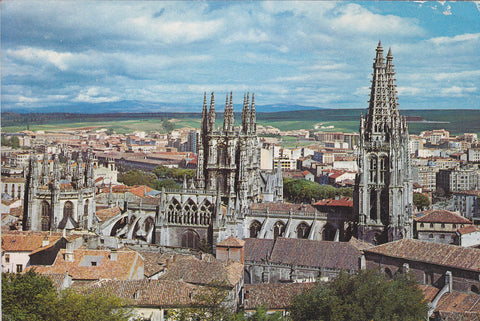 Postal 60845: Catedral desde el mirador (Burgos)