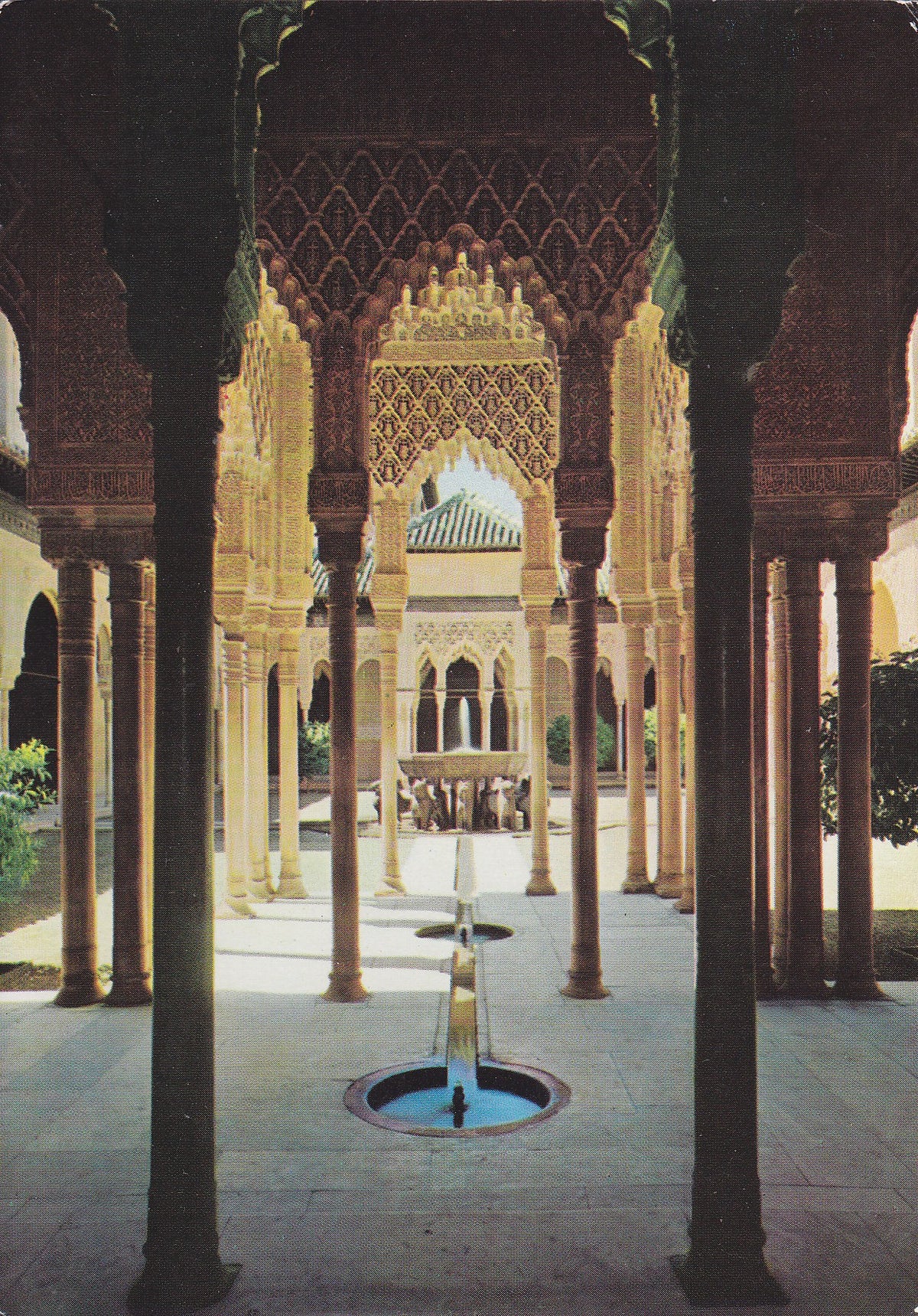 Postal 60881: Patio de los leones. Alhambra (Granada)