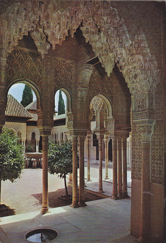 Postal 60889: Patio de los leones. Alhambra (Granada)