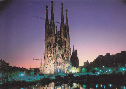 Postal 60901: Sagrada familia. (Barcelona)