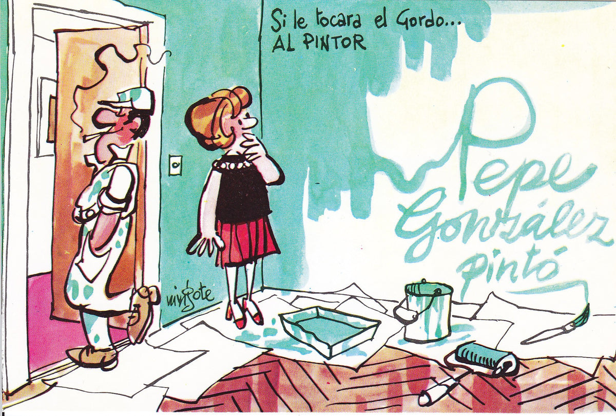 Postal 60916: MINGOTE. Dibujos humoristicos.