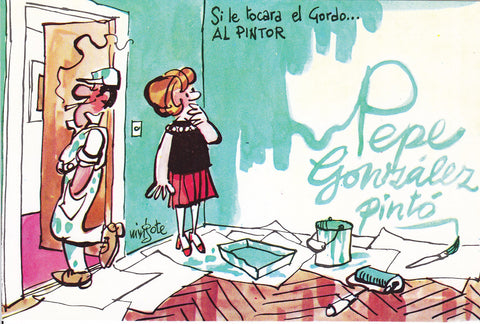 Postal 60916: MINGOTE. Dibujos humoristicos.