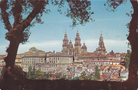 Postal 60919: Vista desde la herradura. (Santiago de Compostela)