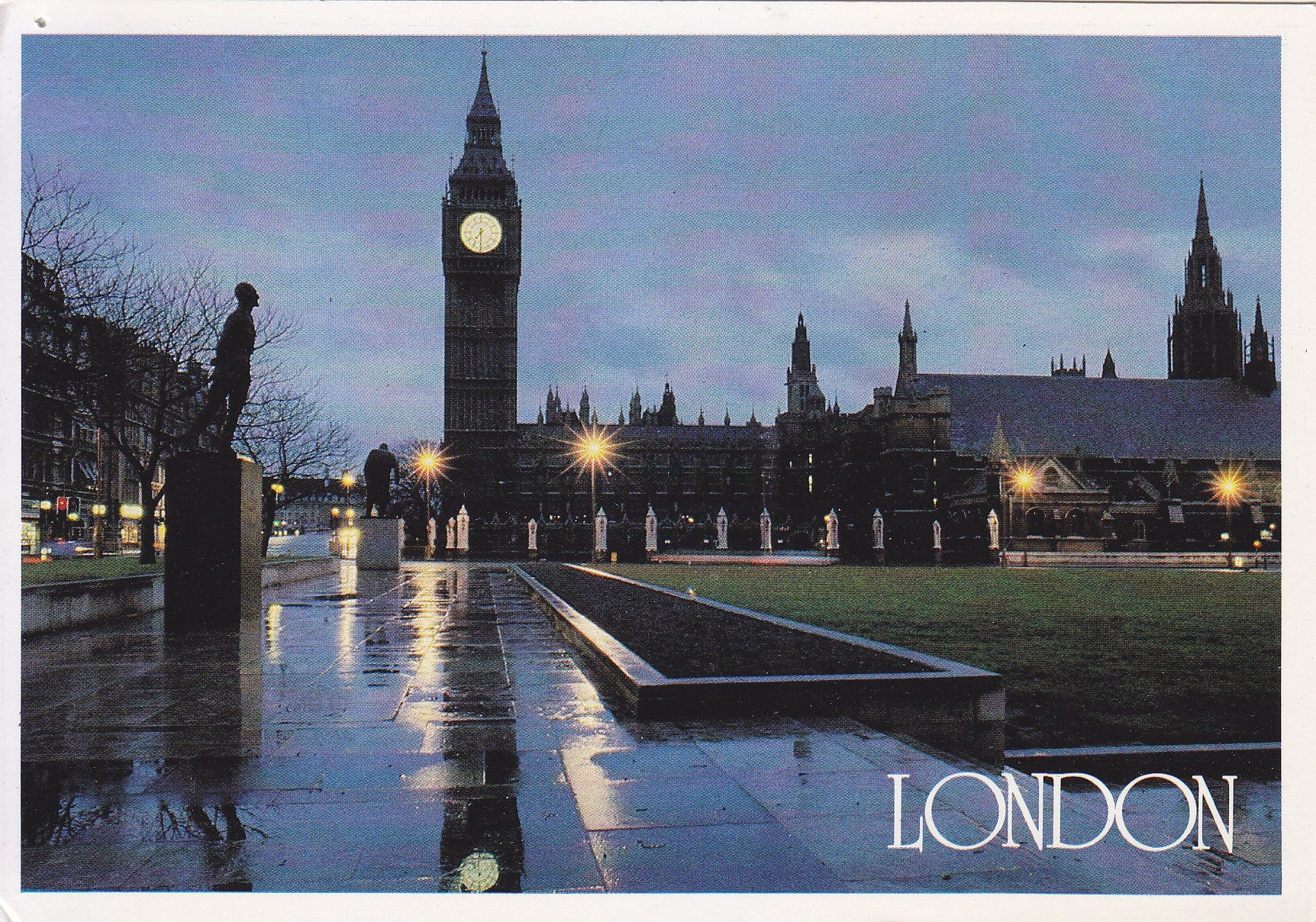 Postal 60955: Plaza del Parlamento y Big Ben (Londres)