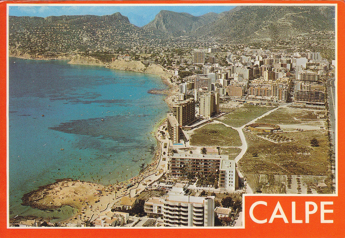 Postal 60974: Calpe. Playa de Poniente. (Alicante)