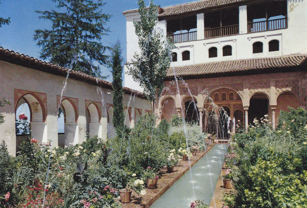 Postal 60979: Generalife. Patio de la Acequia (Granada)