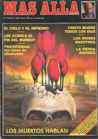 Revista Mas Alla numero 002: La crucifixion, Los dioses maestros, entrevista con Shirley Mac Laine