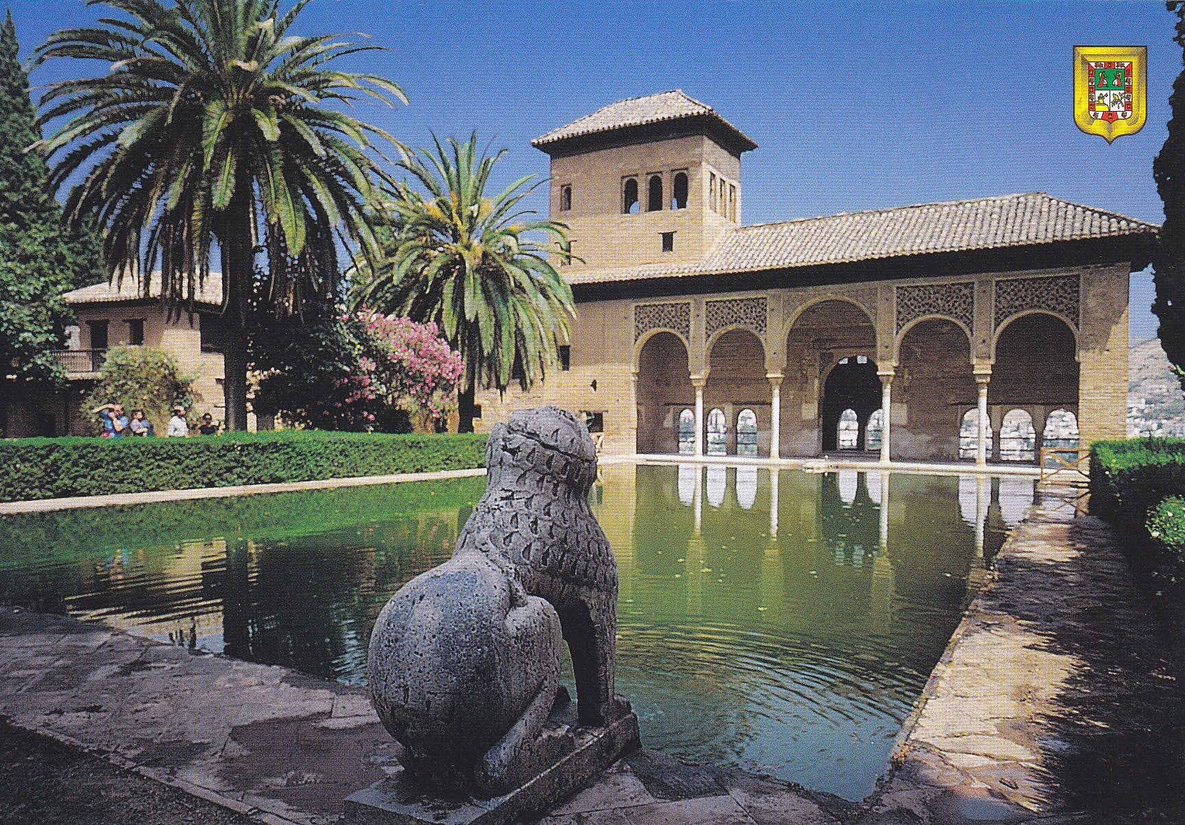 Postal 61003: Torre de las damas. Jardines del Partal. Alhambra (Granada)