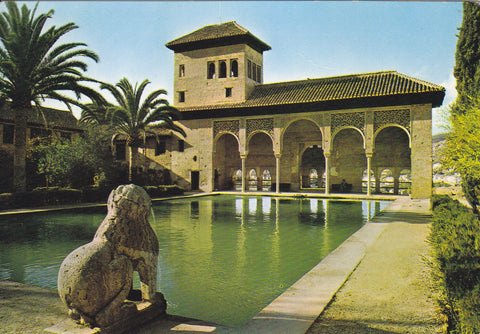 Postal 61004: Torre de las damas y jardines. Alhambra (Granada)