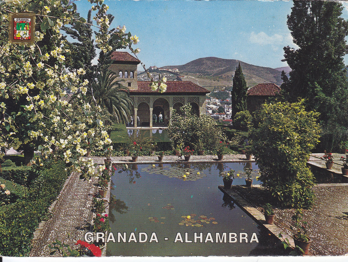 Postal 61007: Jardines del Partal.  Alhambra (Granada)