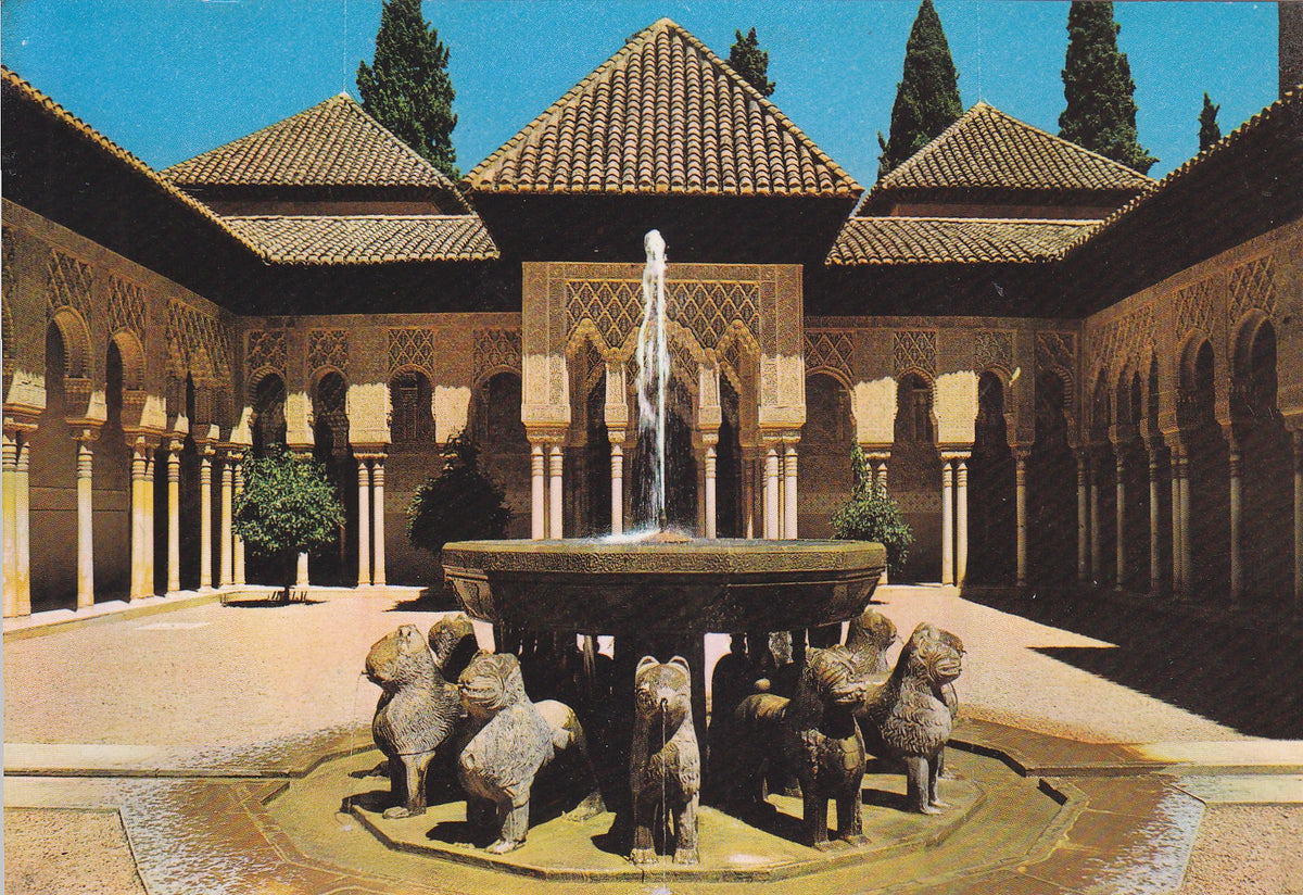 Postal 61022: Patio de los leones. Alhambra (Granada)