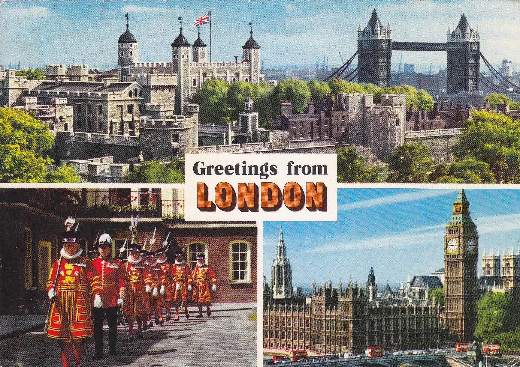 Postal 61038: Varias vistas de Londres.