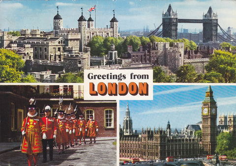 Postal 61038: Varias vistas de Londres.