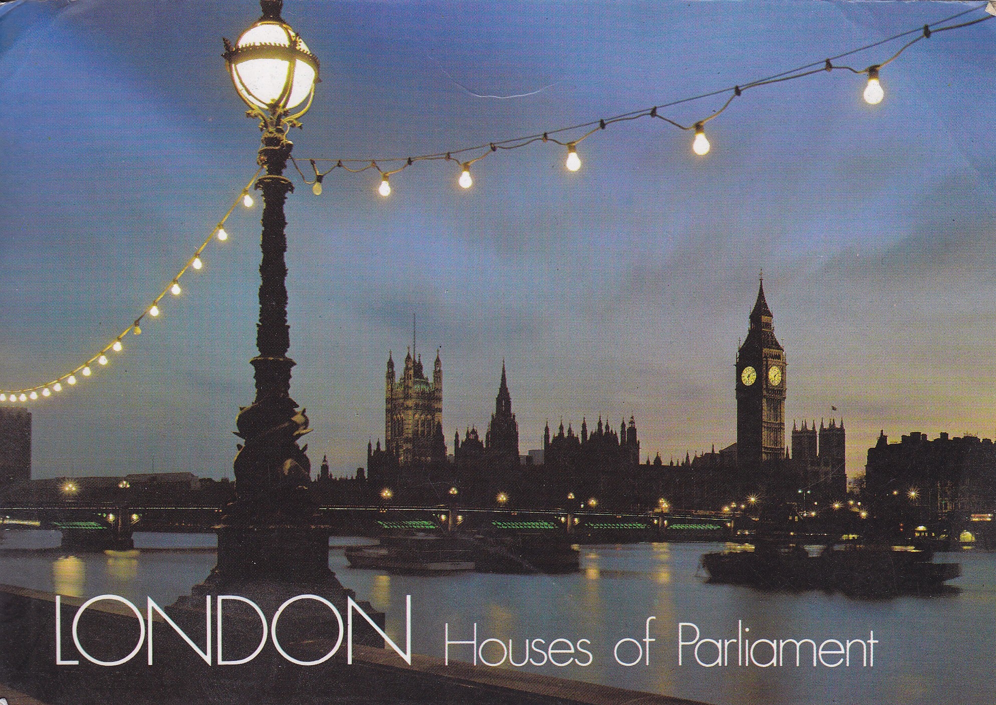 Postal 61043: casas del parlamento. Londres