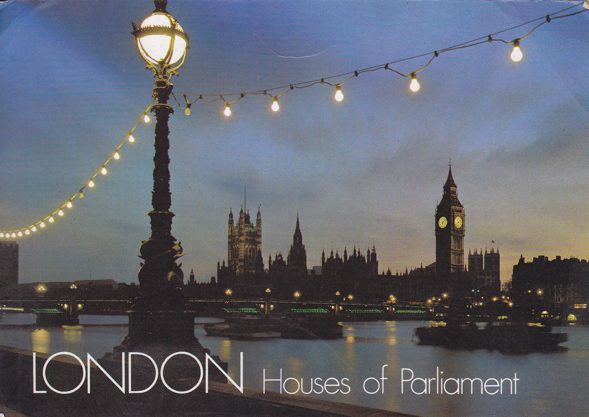 Postal 61043: casas del parlamento. Londres