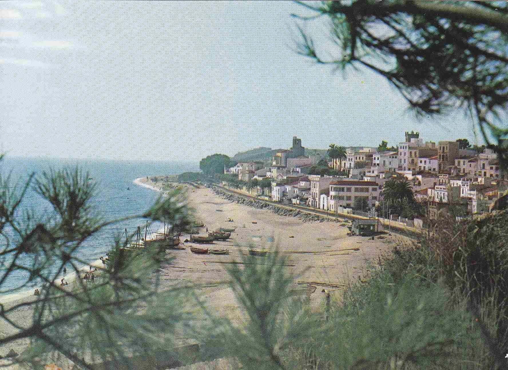 Postal 61068: San Pol de mar Vista parcial. (Costa Brava)