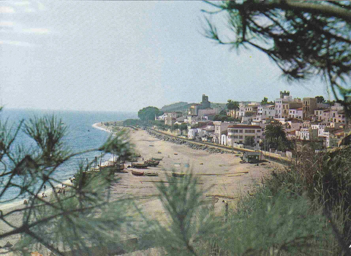 Postal 61068: San Pol de mar Vista parcial. (Costa Brava)