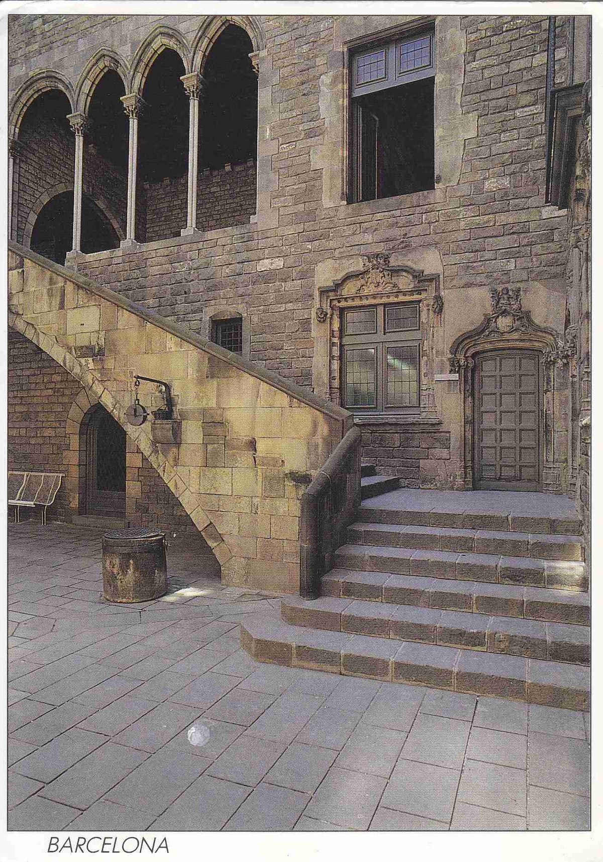 Postal 61094: Casa Padellas. Museo de historia de la ciudad. Barcelona