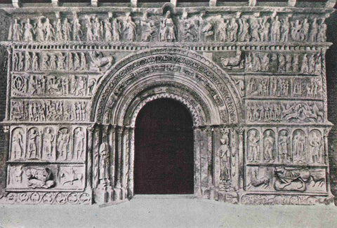 Postal 61112: Portada del Monasterio de Sta. Maria de Ripoll (Ripoll)