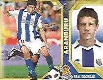 CROMO 826 LIGA 2011-12: Aranburu Real Sociedad