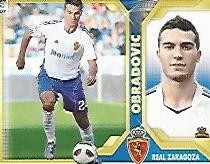 CROMO 844 LIGA 2011-12: Obradovic Real Zaragoza