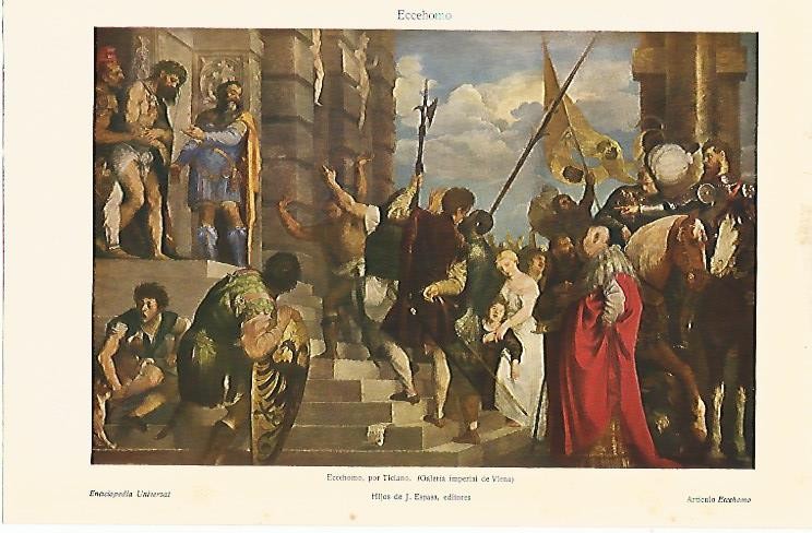 LAMINA ESPASA 3221: Eccehomo de Tiziano