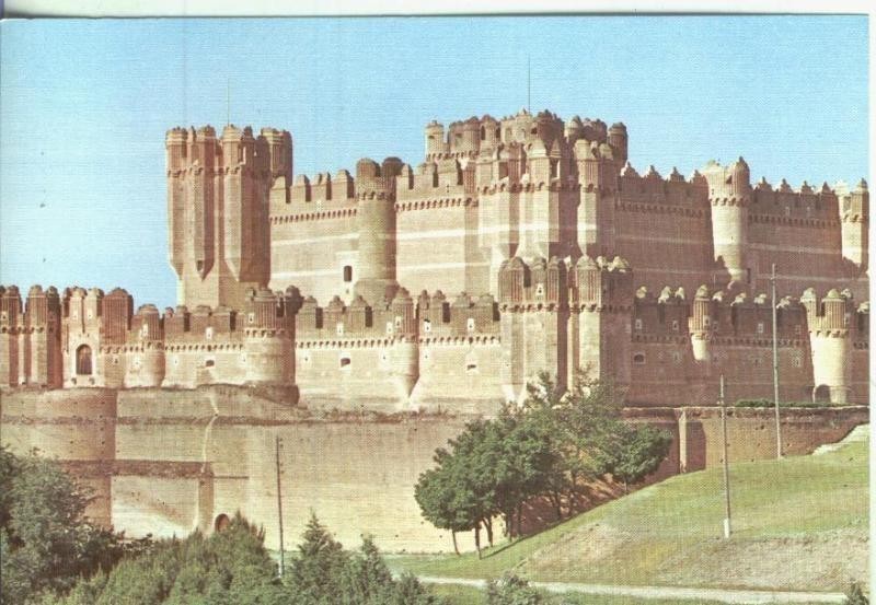 Postal 000750 : Castillo de Coca en Segovia