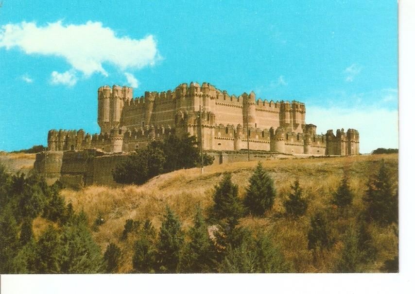 Postal 031493 : Coca (Segovia). Castillo de Coca