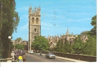 Postal 047666 : Magdalen College and Bridge Oxford