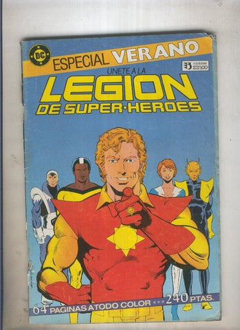 Legion de Superheroes especial verano (numerado 5 en trasera)