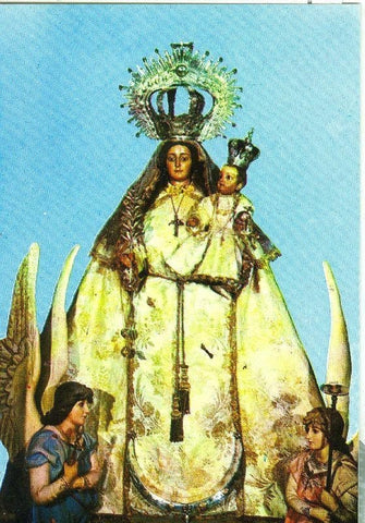 Postal 012597: Virgen Nuestra Señora del Valle, patrona de Aldea de Rey (Ciudad Real)