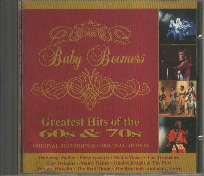 CD Musica: BABY BOOMERS - Greatest Hits of the 60s and 70s, Vol.1