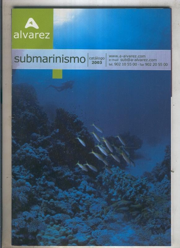 CATALOGO Submarinismo ALVAREZ 2003