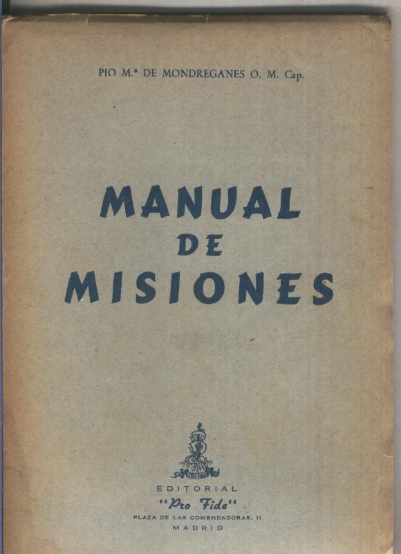 Manual de Misiones (compendio en 25 lecciones)