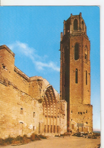 Postal 044696 : Lerida. Seo antigua. Puerta de los Apostoles y Torre