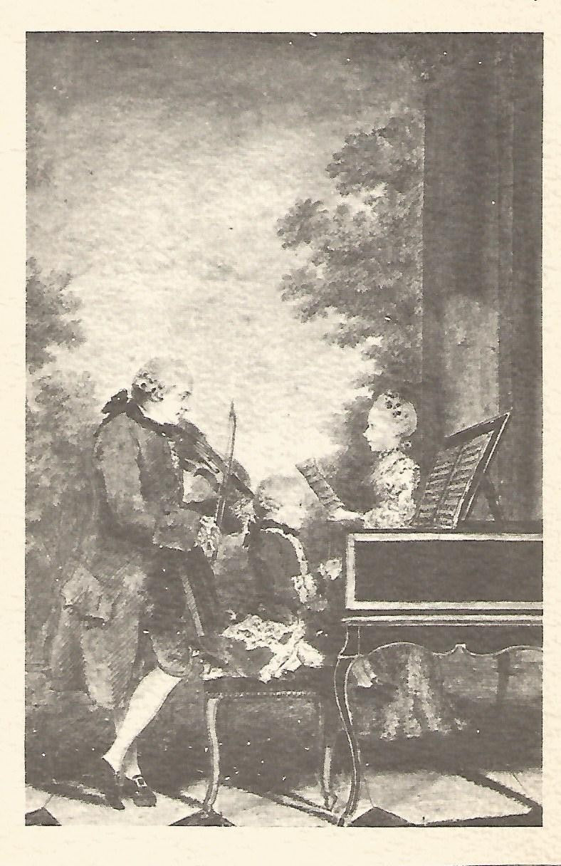 Postal 50930: CARMONTELLE - Mozart y su familia