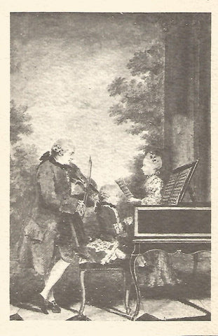 Postal 50930: CARMONTELLE - Mozart y su familia