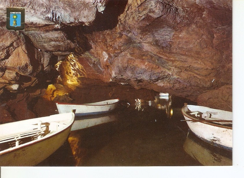Postal 041131 : Vall de Uxo (Castellon). Gruta de San Jose. Rio navegable