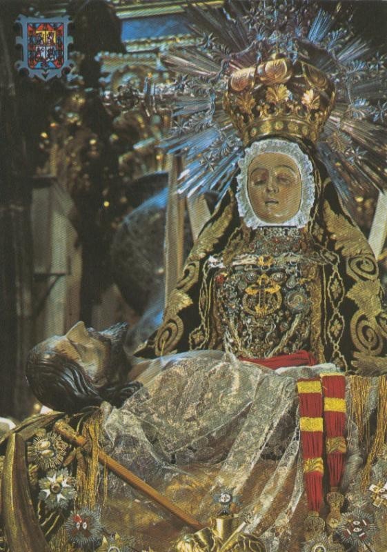 Postal 012877: Virgen de las Angustias, patrona de Granada