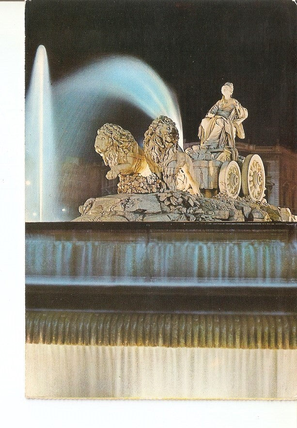 Postal 023640 : Fuente de la Cibeles - Madrid