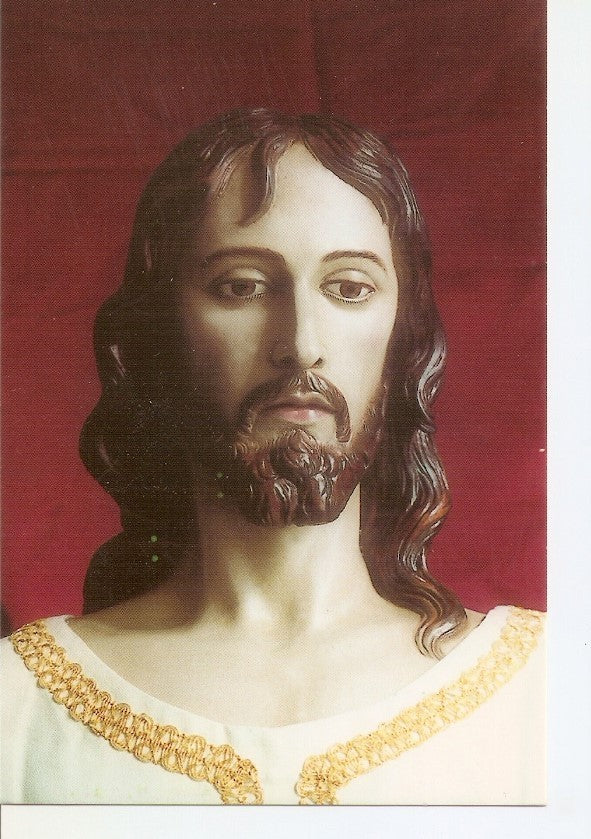 Postal 031414 : Imagen Stmo. Cristo de la uncion de Jesus en Betania. Semana Santa - Cartagena